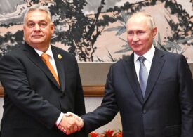 Viktor Orban s-a întâlnit cu Putin la Beijing. Președintele rus s-a declarat satisfăcut că are om în UE (Galerie foto & video)