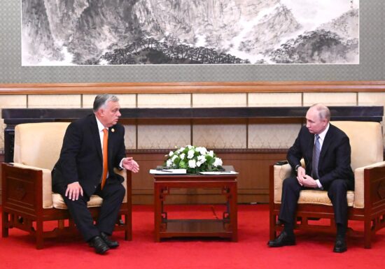 galerie foto cu Întâlnire între Viktor Orban și Vladimir Putin la Beijing, 17 octombrie 2023