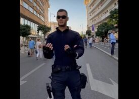 Jandarmeria își prezintă noua uniformă, pe muzica ABBA