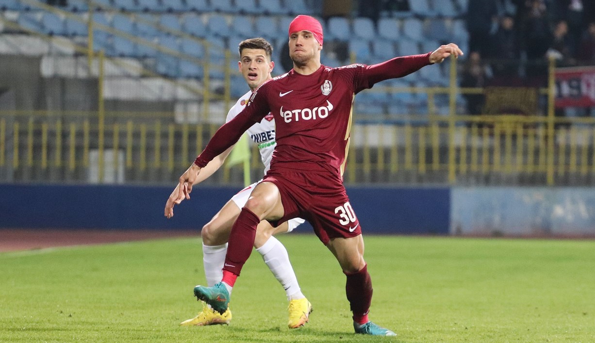 FC Hermannstadt învinge CFR Cluj cu 1-0 și termină turul Superligii pe  locul patru