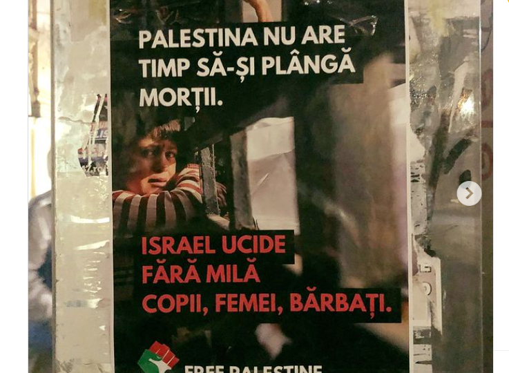 Demonstrație pro-Palestina în București: Restricții de trafic în Capitală