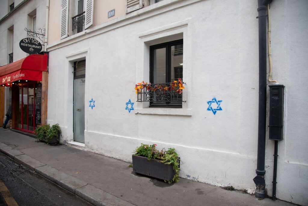 France Suspects Russian Influence In Star Of David