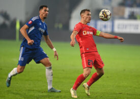 Superliga: FCSB învinge cu greu FC U Craiova și redevine lideră solitară în clasament