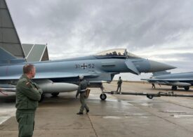 Avioanele de luptă Eurofighter din Germania au sosit azi în România