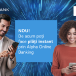 Alpha Bank Romania lansează plățile instant – clienții pot plăti și primi bani în câteva secunde