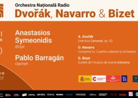Clarinetistul Pablo Barragán cântă o lucrare semnată de Óscar Navarro, în primă audiție în România