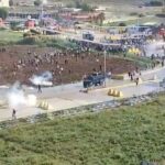 Turcia: Manifestație pro-palestiniană în apropierea unei baze militare cu trupe americane. S-a intervenit cu tunuri cu apă (Video)