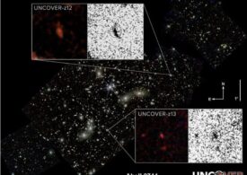 Telescopul Webb a găsit două dintre cele mai îndepărtate galaxii observate vreodată