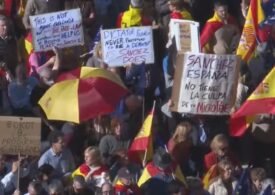 Protest uriaș cu 170.000 de oameni la Madrid: „Sanchez, trădător, în închisoare!" (Video)