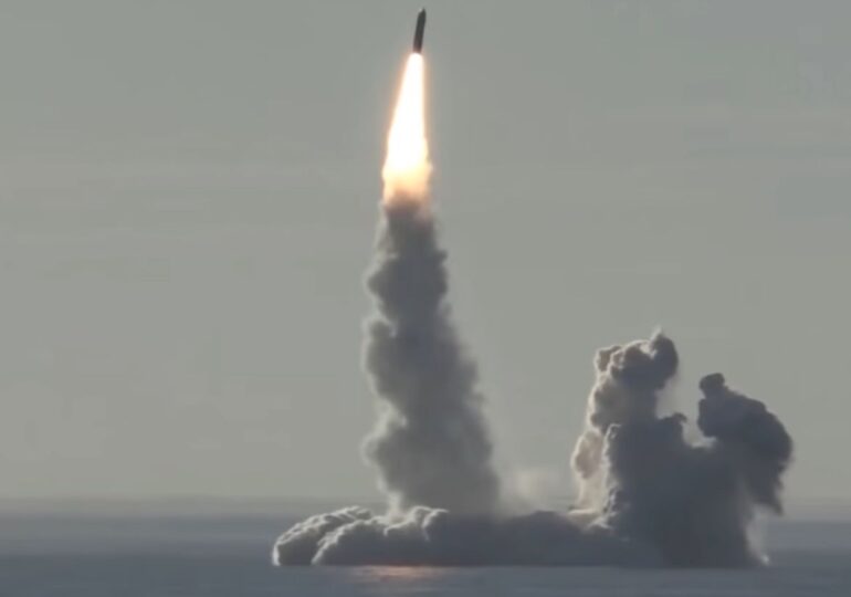 Rusia a testat cu succes o rachetă balistică intercontinentală cu propulsie nucleară (Video)