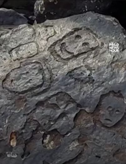 Seceta din Brazilia a scos iveală figuri umane sculptate acum 2.000 de ani (Video)