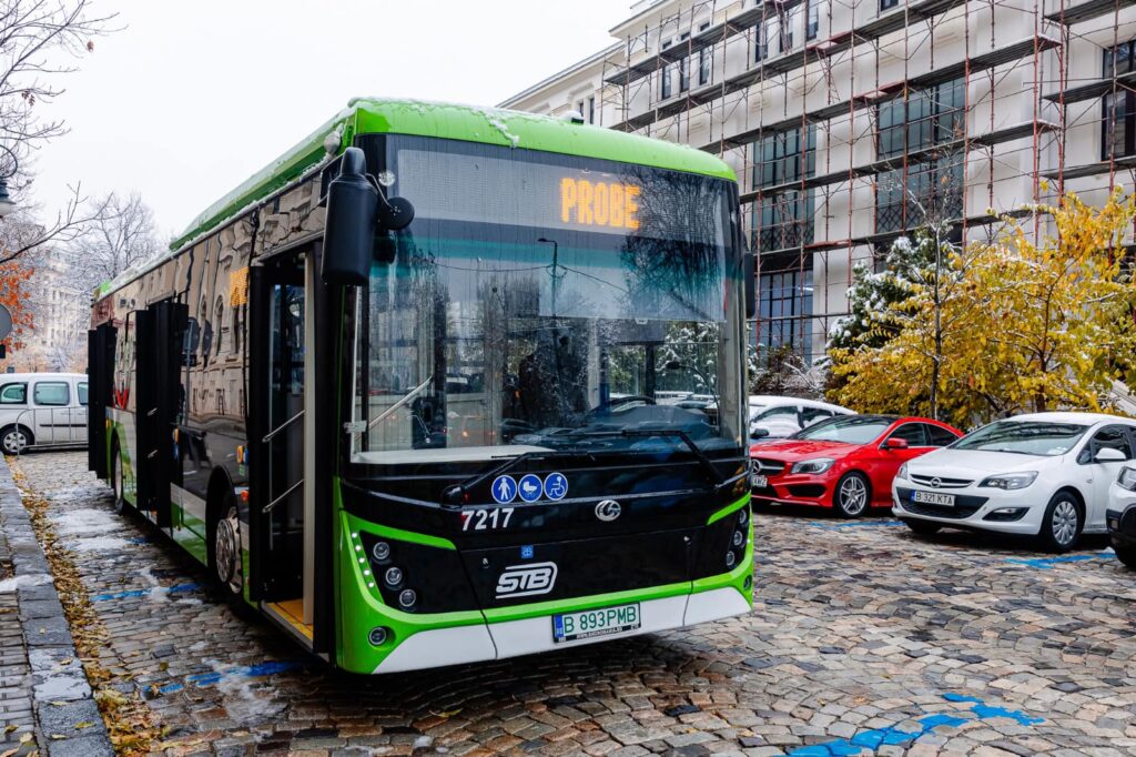 autobuz electric București probe