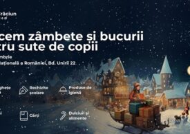 Iarna aceasta „Fii Moș Crăciun pentru o zi” și află cum poți dărui pentru 2000 de copii