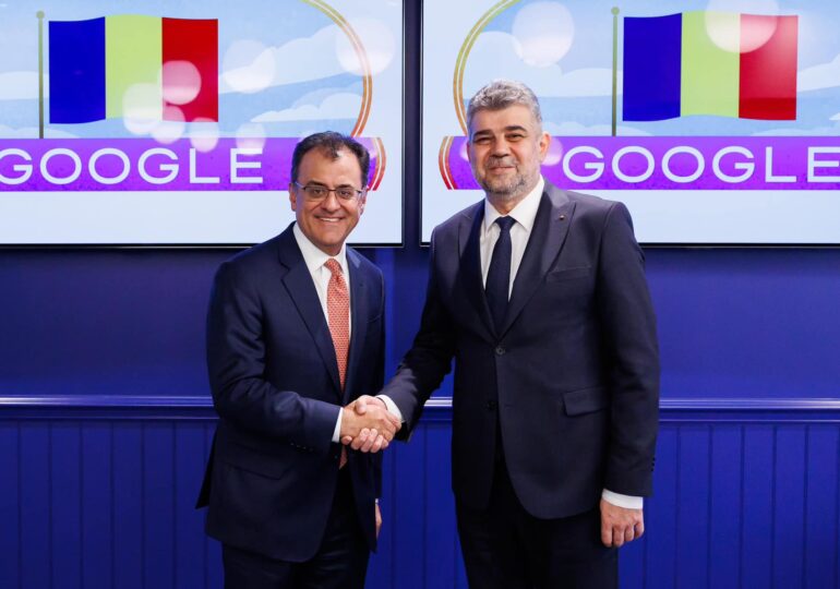 Ciolacu, discuții cu conducerea Google despre infrastructura informatică a statului român