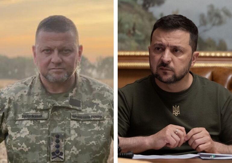 Celălalt război Z: Conflictul dintre Zelenski și "generalul de fier" Zalujnîi se ascute, iar Ucraina e într-un punct critic