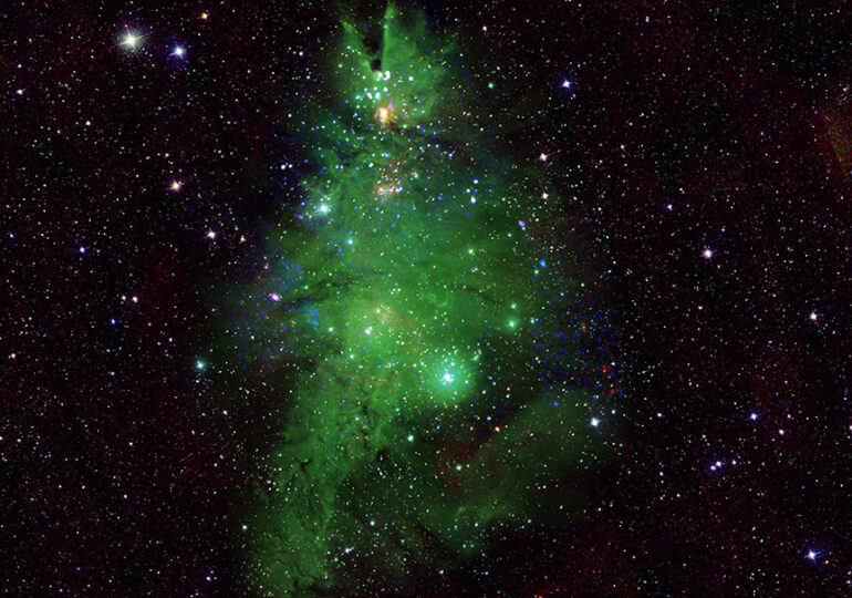 Și Calea Lactee s-a gătit de Crăciun! Imagine cu bradul cosmic, publicată de NASA (Video)