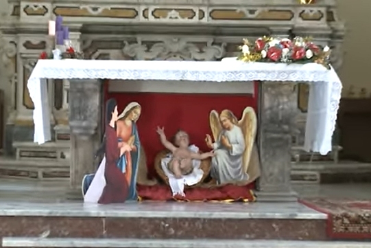 Scandal în Italia după ce o biserică a pus în scenă o variantă gay a Nașterii Domnului (Video)