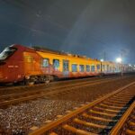 Primul tren electric Alstom Coradia Stream a ajuns în Gara de Nord (Video)