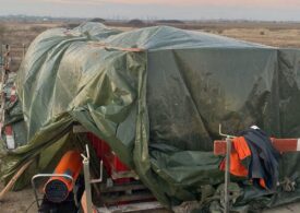 Autostrada Moldovei: Au fost instalate tunuri de căldură și sistem de iluminat, pentru a se putea lucra și iarna