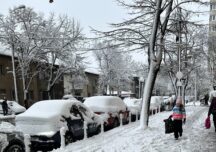 Prima zi cu zăpadă mare în București, 20 ianuarie 2024