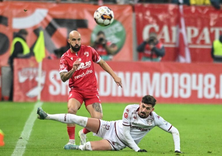Superliga: Rapid învinge Dinamo cu un gol marcat în minutul 90