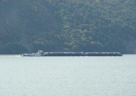 O barjă încărcată cu 1.000 de tone azot s-a scufundat în Dunăre: Ce spune ministrul Mediului despre riscul de poluare