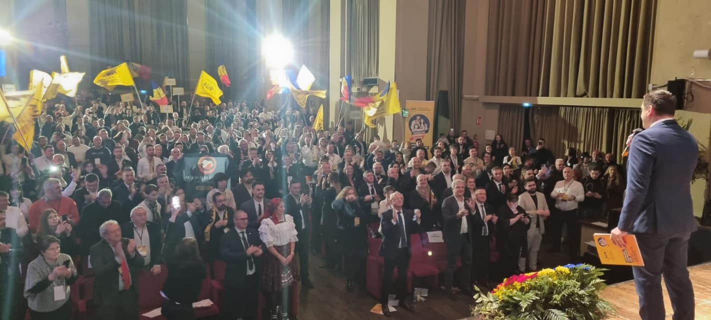 Simion ha lanciato i candidati dell’AUR in Italia e ha avvertito la diaspora che non ci sarebbero stati seggi elettorali al Parlamento Europeo (Video)