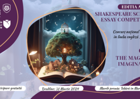 Shakespeare School Essay Competition, cel mai mare Concurs Național de creație în Limba Engleză, revine în forță în acest an