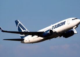 Un pasager s-a tăiat cu lama, într-un avion care a aterizat pe Otopeni. TAROM face plângere penală, la bord era și Arafat