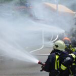 Incendiu la o școală dezafectată din Capitală – UPDATE