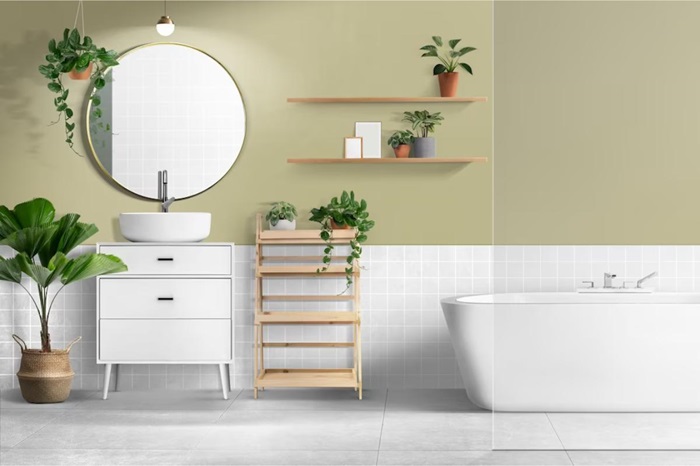 10 trucuri de design pentru a face o baie mică să pară spațioasă
