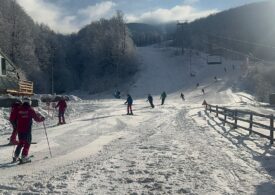 O nouă pârtie de schi în România. Luna Șes se deschide duminică (Galerie foto)