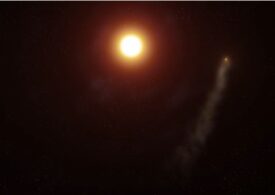 Astronomii au descoperit o planetă „cu coadă” nu departe de noi