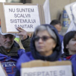 Sindicaliștii din Sănătate au blocat centrul Bucureștiului. Protest cu rime și vuvuzele la Guvern, marș spre ministere și Parlament (Foto & Video)