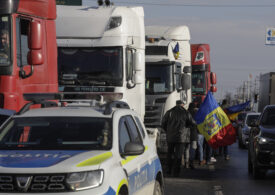 Haos pe șosele - ziua 8: Peste 1.000 de camioane blocate în Ucraina, pe zeci de kilometri. Se anunță protest la încă o vamă. Guvernul ia primele măsuri