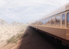 Cum arată "Visul deșertului", trenul de lux care va circula din 2025 în Arabia Saudită (Foto)
