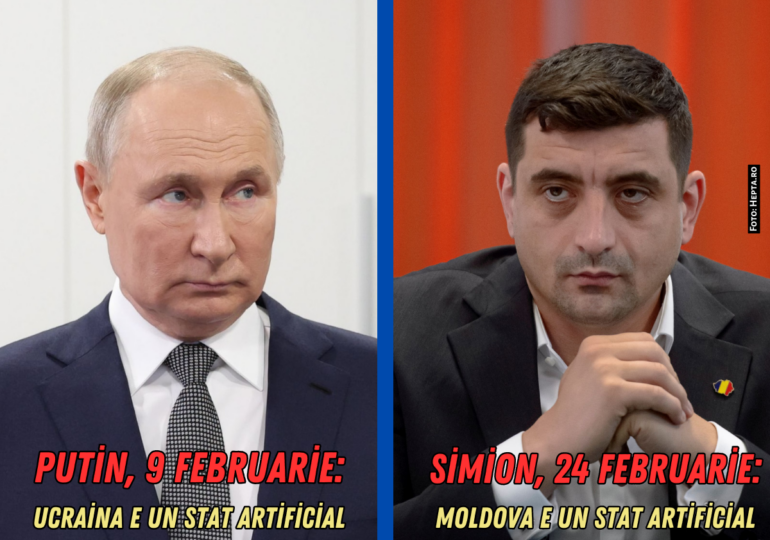 Vladimir Putin, șeful lui George Simion. Impactul propagandei Kremlinului asupra României