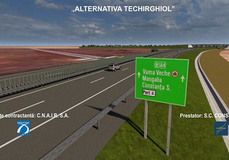 Pas important pentru Alternativa Techirghiol - 30 km de autostradă pe litoral, cu 31 poduri, pasaje și viaducte