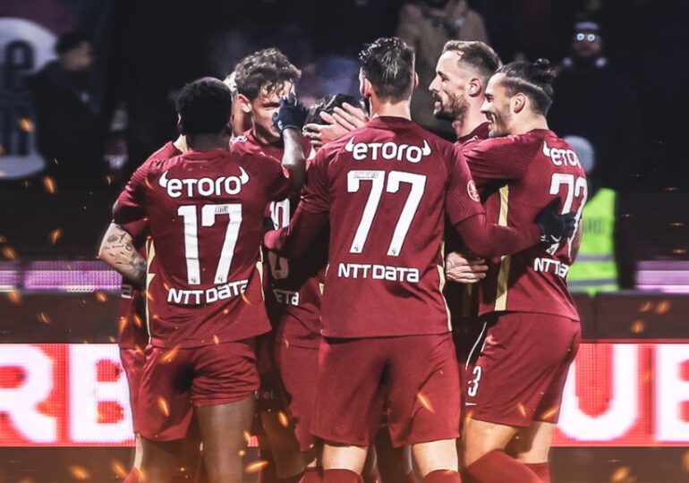 Superliga: CFR Cluj pierde cu Universitatea Craiova, oltenii urcă pe locul 2