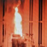 Flăcări uriașe la hidrocentrala Porțile de Fier 1 (Video) UPDATE