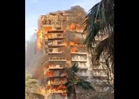 Incendiu uriaș la Valencia. Două blocuri turn au fost cuprinse de flăcări (Video) <span style="color:#990000;">UPDATE</span> Serviciile de urgență au comunicat numărul de morți