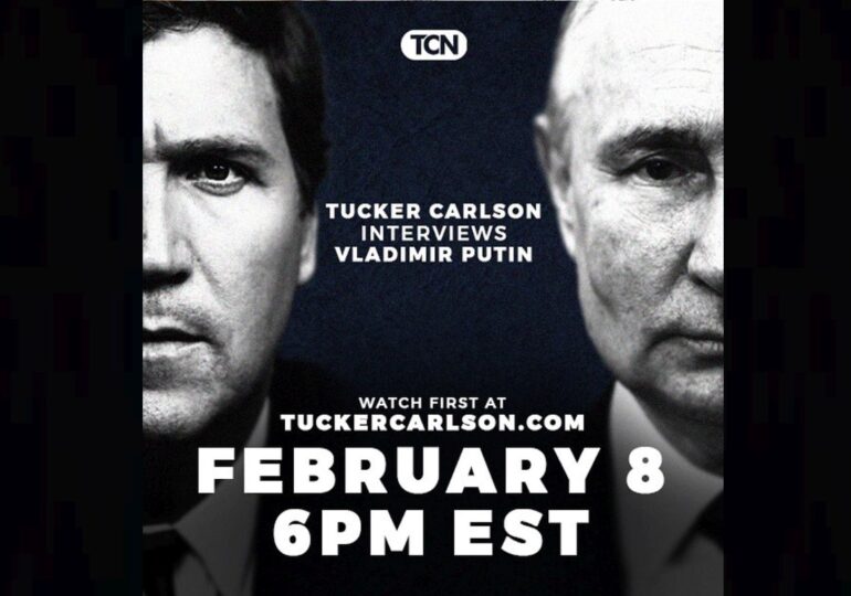 Tucker Carlson difuzează interviul cu Putin. Kremlinul explică de ce l-a acceptat