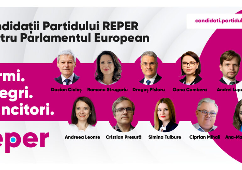 REPER și-a anunțat candidații la europarlamentare. Cristian Presură, pe listă