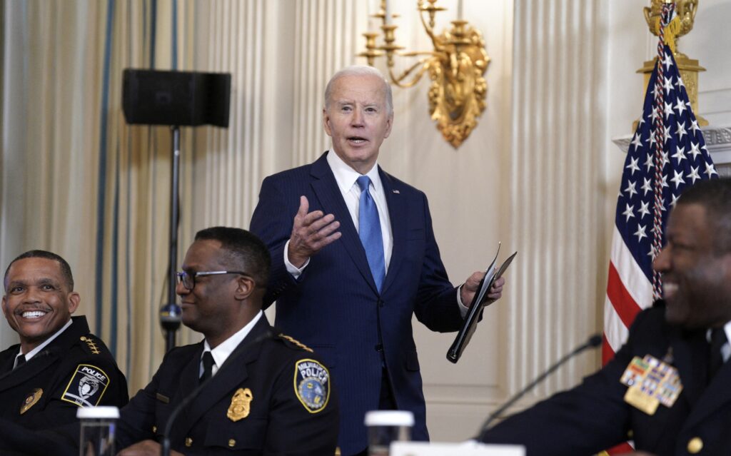 Joe Biden delivers remarks on crime - Washington