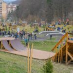 „La iepure”, un parc de 1,6 ha realizat cu fonduri europene, a fost deschis la Brașov