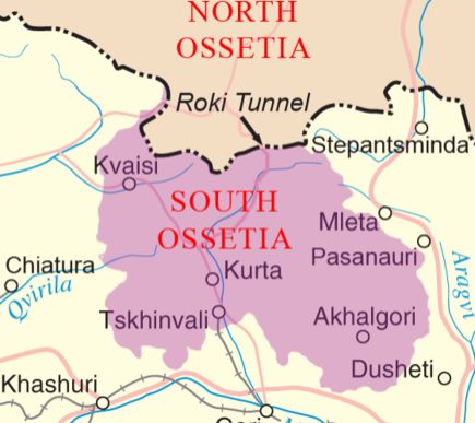 Osetia de Sud, regiune separatistă din Georgia, discută despre aderarea la Rusia