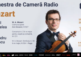 Dirijorul Gabriel Bebeșelea și violonistul Alexandru Tomescu: 100% Mozart la Sala Radio