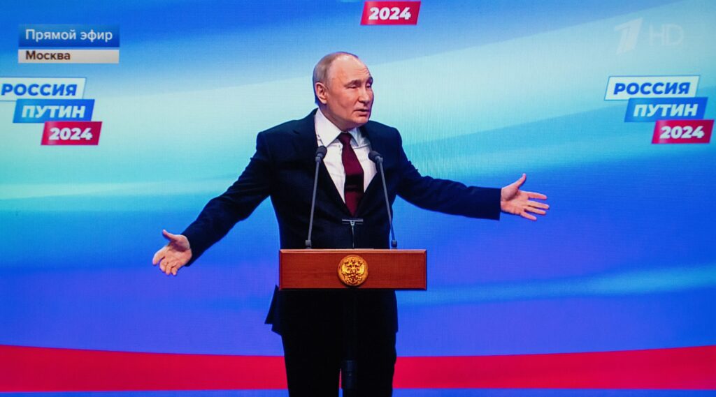 Putin Wins Election By 87 Percent