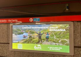 Cum arată panourile de promovare a României de la Roma și Milano (Galerie foto)