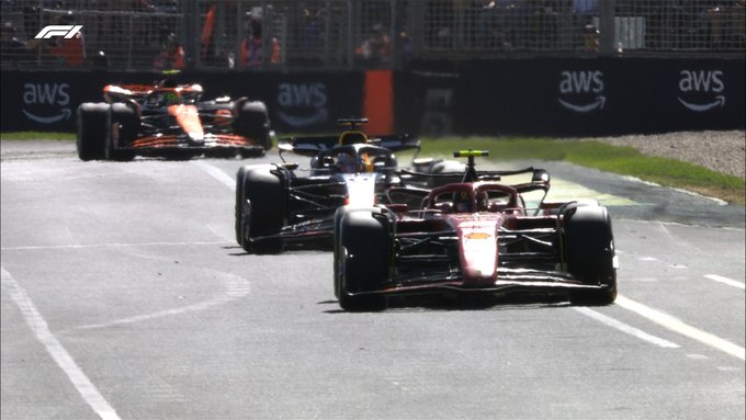Carlos Sainz won the Formula 1 Australian Grand Prix. Problems for Max Verstappen